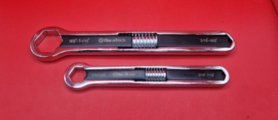 Duratech Universal Schraubenschlüssel Set, Sae & Metrisch, 8 Zoll & 10 Zoll, 44 Größen in 2 Stück