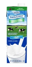 Thick & Easy Dairy Thickened Beverage, 32 oz. Carton Milk Flavor Nectar, 1 Each