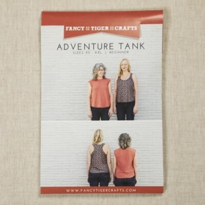 Ausgefallene Tiger Handwerk Schnittmuster Abenteuer Tank Tops Damen XS - XXL