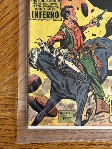 SIGILLATO 1953 #1 Cowboys and Indians Death Valley Comic Media 1 ottobre 10 centesimi BELLO - Foto 8 di 12