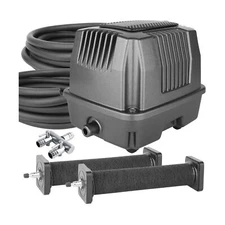 AquaMiracle Pond Aeration Kit Koi Pond Aerator Pond Air Pump for Pond up to 1...