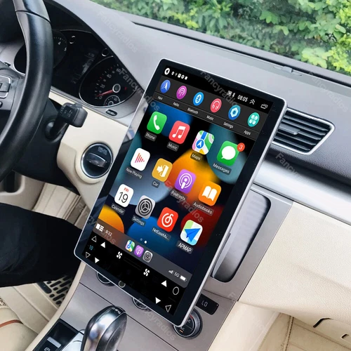2 Din Android 13.0 Rotatable 10.1" Carplay Car Stereo Radio Player GPS Navi WIFI
