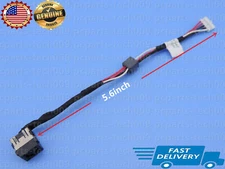 Original DC in Power jack cable For Dell Inspiron 17 3721 3737 charging port