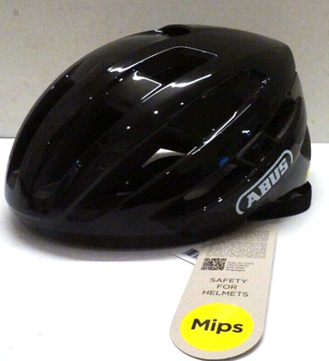 ABUS Rennradhelm PowerDome MIPS,Aufprallschutz,Unisex,Gr. 57-61,Schwarz