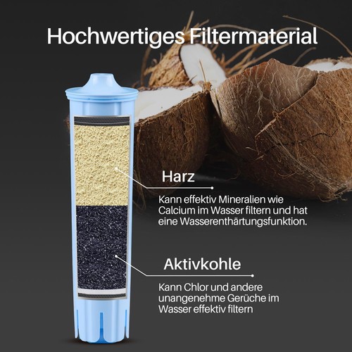 1-10X Wasserfilter Ersatz von Jura Blue 71445, 67879, ENA3, ENA4, ENA5, J7, J9 - Bild 5 von 15