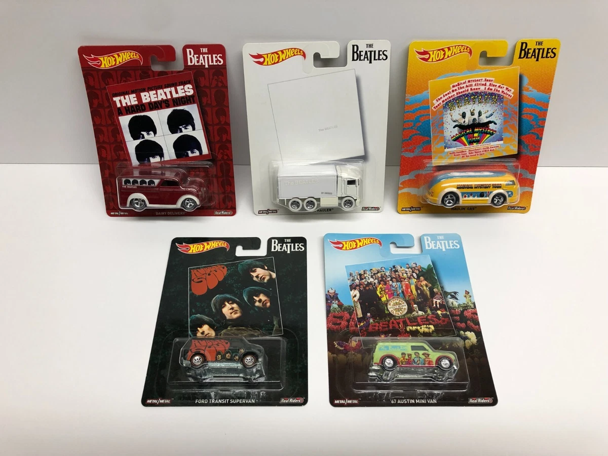 2017 Hot Wheels Premium THE BEATLES Set 1 5 Dairy Delivery Hiway