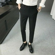 Dress Pants Men Slim Fit Business Formal Pants For Men Trousers Men 3Colors