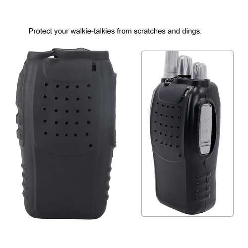 2Pcs Silicone Two-Way Radio Holster Case Protection for BF888s Walkie Talkies - Zdjęcie 4 z 10