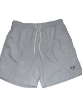 PacSun Gray Swim Trunks Mens Size L Cut Liner Pockets Drawstring