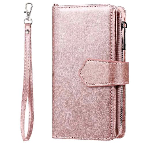 For Samsung S21 S20 FE S10 S9 S8+ Magnetic Detachable Wallet Leather Case Cover - Picture 31 of 49