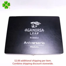 Aganorsa Leaf Gran Toro Maduro Empty Wood Cigar Box 9.75" x 7" x 1.25"