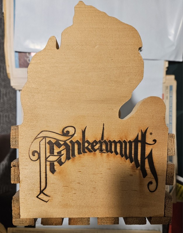 Frankenmuth Brewery Wood Beer CADDY Very RARE MICHIGAN 6 PACK HOLDER Collectable