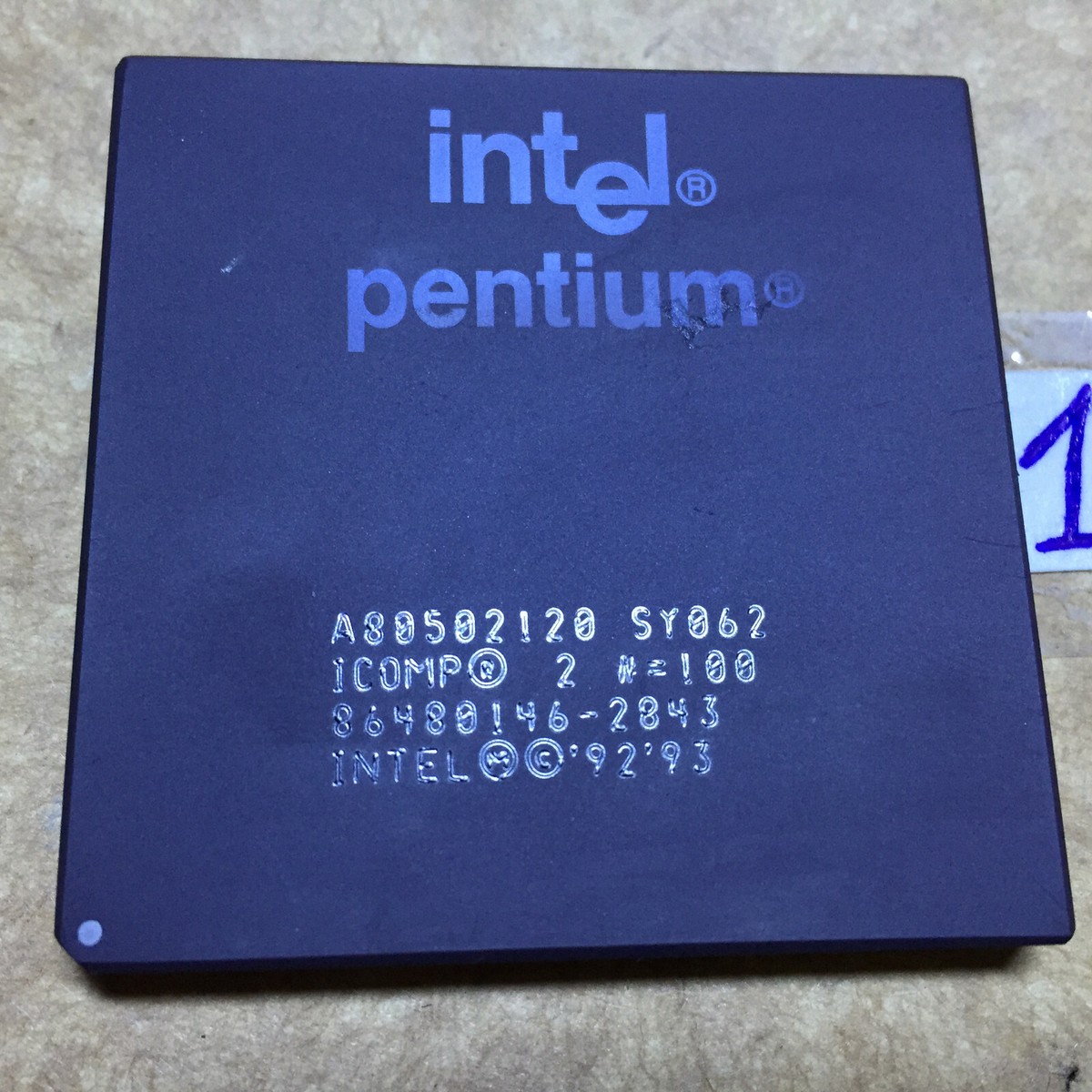 Intel Pentium - AMD Processor CPU Socket 5/7 MMX Ceramic Fiber