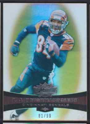 2006 TOPPS TRIPLE THREADS GOLD T.J. HOUSHMANDZADEH 81/99 CINCINNATI BENGALS #57