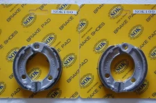 FRONT&REAR BRAKE SHOES fit HONDA NQ 50 Spree Eve 1983-1987 NQ50 NQ50D