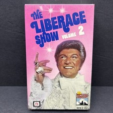 THE LIBERACE SHOW VOL.2 BETAMAX NEW SEALED BETA ORIGINAL TV SHOW