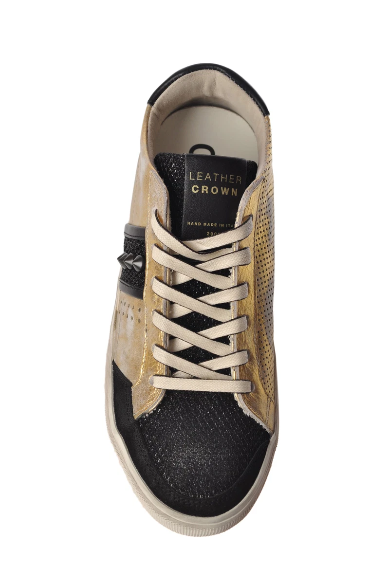 Leather Crown - Schuhe-Sneaker-niedrige - Frau - Gold - 4993431E191027