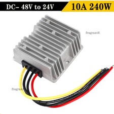Voltage Reducer Converter 48V Step Down to 24V 10A 240W Reducer Regulator IP68