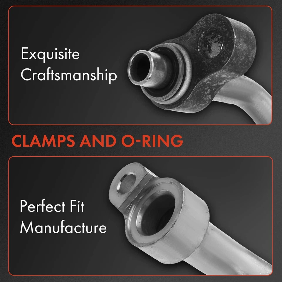 Conjunto de succión y descarga de aire acondicionado para Ford Fusion Lincoln MKZ 2010-2012 3,5 L Foto 3 de 4