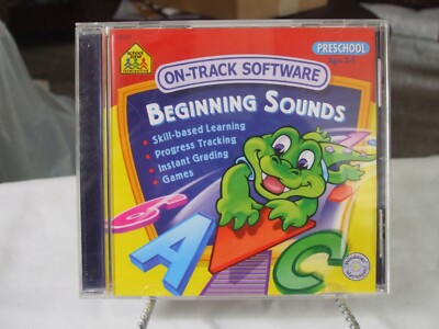 School Zone - Preschool Beginning Sounds - Ages 3-5 (PC & MAC, 2002)