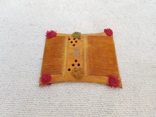 Vintage Old Early Beautiful Handmade Tribal Lady Unique Wooden Hair Comb W678