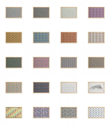 Ambesonne Vintage Art Wall Art with Wide Frame for Bathrooms Living Room