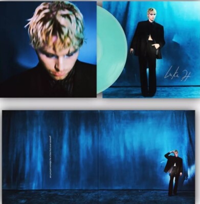 Luke Hemmings boy limited edition gatefold seaglass signed vinyl   New In Hand
