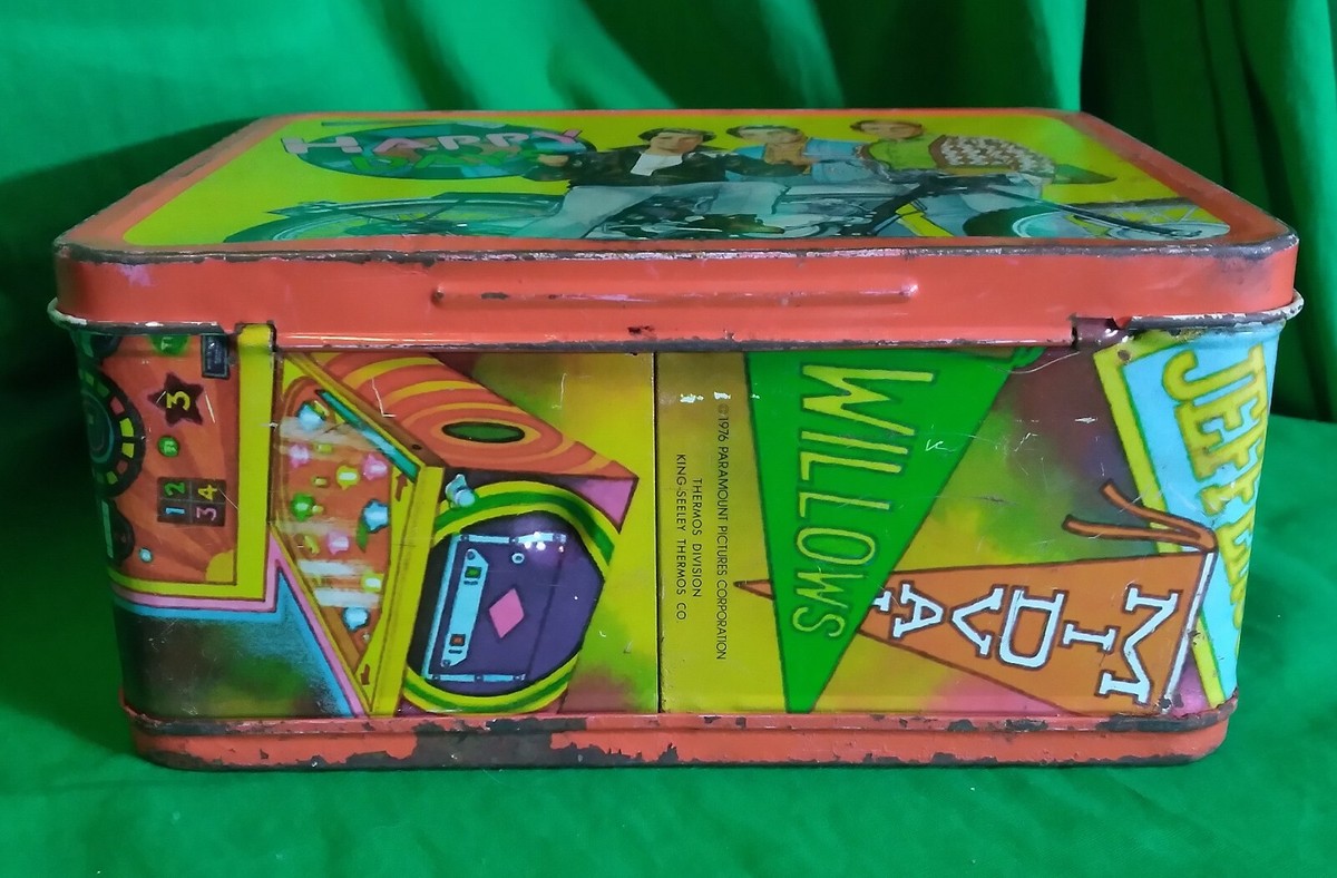 Happy Days TV Show Vintage Metal Lunch Box 1976 Great Condition | eBay