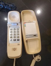 Vintage AT T 1986 Trimline 100 Ivory Table/Wall Model Telephone Singapore