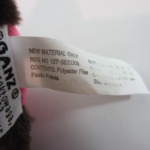 Webkinz Plush Cocoa Dinosaur No Code Brown Pink Stuffed Animal HM338 - Picture 5 of 7