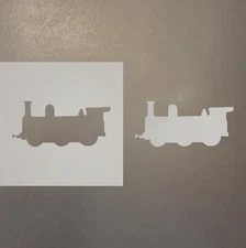 Train 1 Plastic Mylar Stencil Airbrush Painting Art Supplies