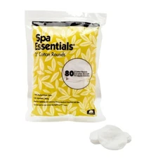 GRAHAM SPA Essentials Cotton Rounds, 3" 80CT/Bag, 5 Bags