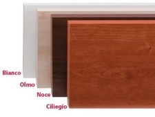 MENSOLE MENSOLA IN LEGNO SQUADRATE CM.80X20X1.8 COLORE NOCE/OLMO/ BIANCO