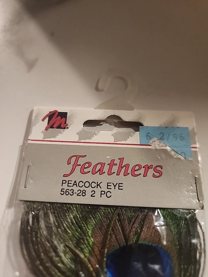 Peacock Eye Feathers 2/Pkg Mangelsen's New Old Stock 563-28 - Image 3 of 4