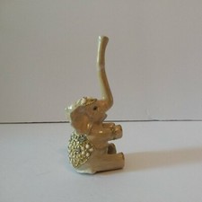 Elephant Jeweled Rhinestone  Ring Holder Figu...