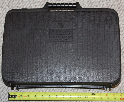 VTG Amway Distributor Black Plastic case briefcase Home Care Know How 1970s 80s