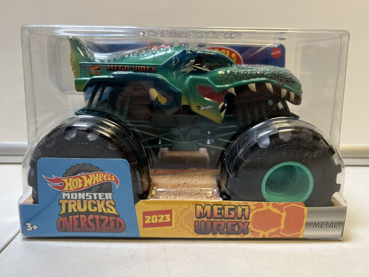 Hot Wheels Monster Trucks 1:24 Scale Mega-Wrex Vehicle