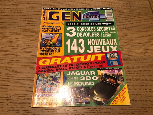 Magazine Generation 4 N°63 - Kyrandia 2, Sim City 2000, Jaguar Vs 3DO