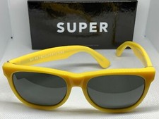 Retrosuperfuture 004 Classic Yellow Frame Size 55mm Sunglasses NIB