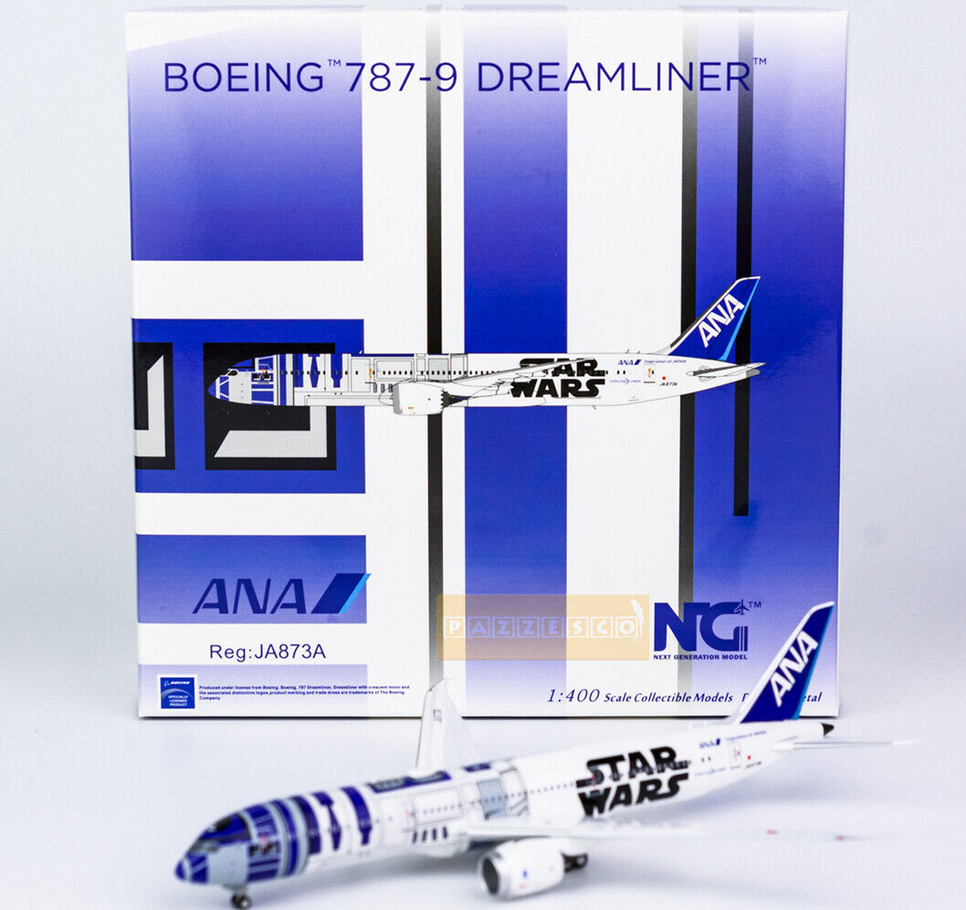 Boeing 787 9 All Nippon Airways Ana Star Wars R2 D2 JA873A 1:400 NG model