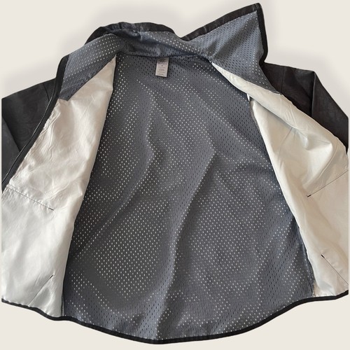 C9 Champion Black Full Zip Sheer Track Jacket Womens Medium Athletic Activewear - Picture 7 of 10