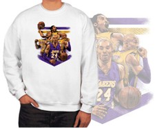 NEW Art Society KB LEGEND V1 WHITE Crew Sweater SMALL-3XLARGE MADE IN USA