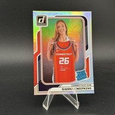 2026 Donruss WNBA #99 Gianna Kneepkens Rated Rookies Holo Connecticut Sun