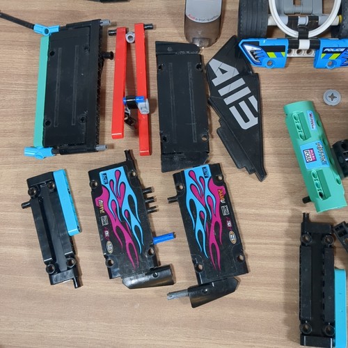 Job Lot Lego Technic Mixed Pieces Vehicles Accessories Bundle 42091 42050 76053 - Picture 10 of 12