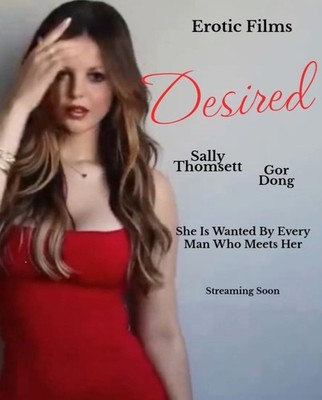 Fotoschnitt von Desired signiert & personalisiert von Sally Thomsett