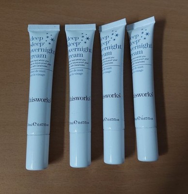 4x thisworks / This works - Deep Sleep Overnight Cream - jeweils 20ml - NEU