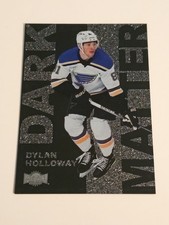 2025-26 Metal Universe Dylan Holloway Dark Matter #DM-25 - St. Louis Blues