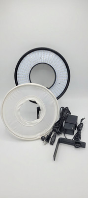 LED Ring Light Panel for Photography & Video   Adjustable 3000K 7000K, 300 LEDs,