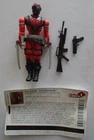 GI Joe Razor Trooper with File Card Complete Loose 2004