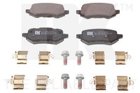 Bremsbelagsatz Scheibenbremse Nk 222598 FüR Ford Puma J2K CF7 Ecoboost Mhev